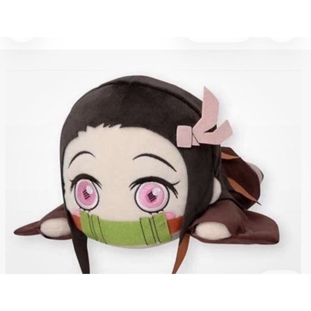SEGA Demon Slayer Nezuko Kamado Nesoberi Plush NWT Japan Import Anime Toy